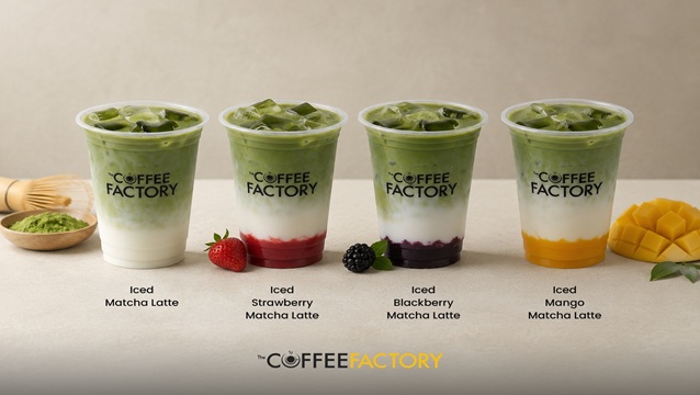 Coffee Factory'de ferah Matcha lezzetleri
