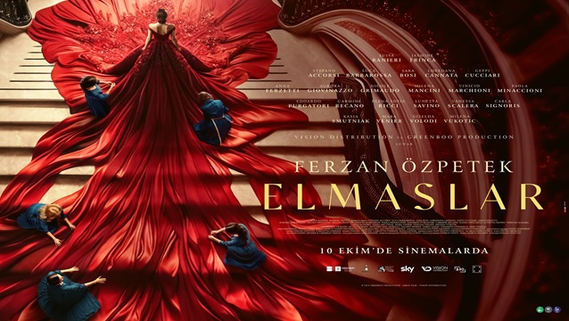 Ferzan Özpetek’ten parlayan bir film: “Elmaslar” 10 Ekim’de seyirciyle buluşuyor