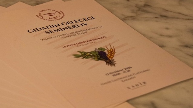 Gastronomi mirası için ortak akıl buluşması