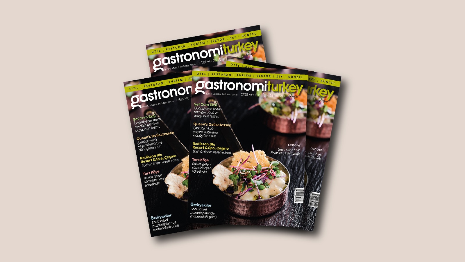 Gastronomiturkey'in yeni sayısı yayında!