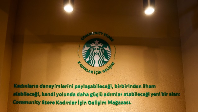Kadıköy’de kadın girişimine Starbucks desteği