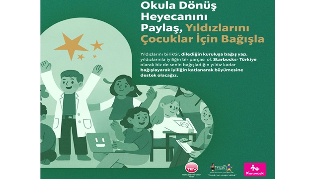 Kalpten kalbe bir yolculuk: Starbucks Türkiye’den çocuklara destek çağrısı