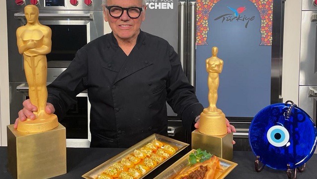 Oscar menüsüne  Türk yemekleri damgası