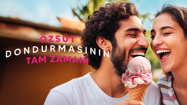 Özsüt dondurmasının tam zamanı