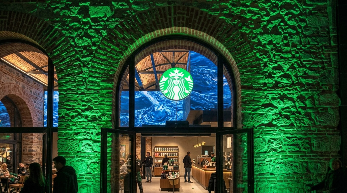 Starbucks’tan Haliç’te yeni nesil kahve deneyimi