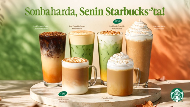 Starbucks’tan sonbahar lezzetleri